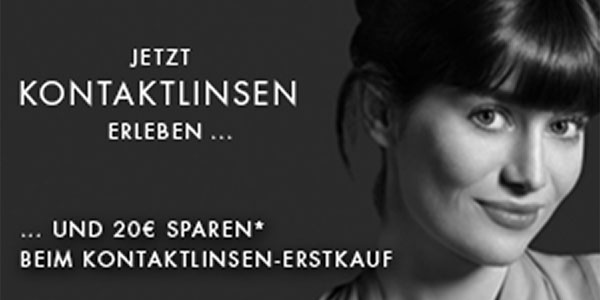 Kontaktlinsen Gutschein